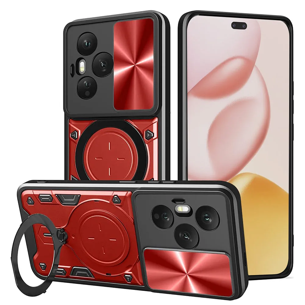 Custodia per Honor 400 Pro, Techsuit, CamGuard Pro, Rossa - immagine 1