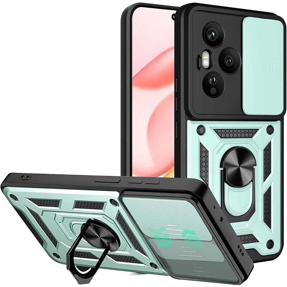 Custodia per Honor 400 Pro, Techsuit, CamShield, Verde - immagine 1