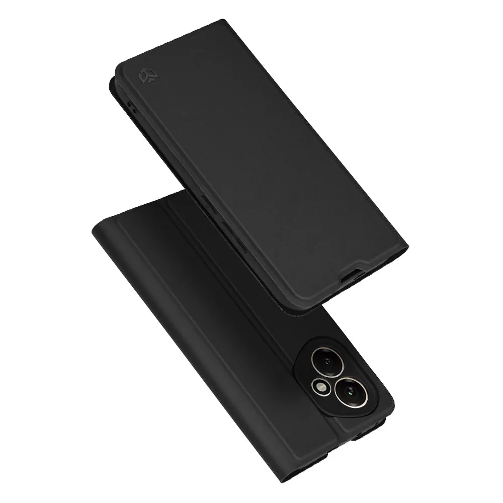 Custodia per Honor 400, Techsuit, Magskin Book, Nera - immagine 1