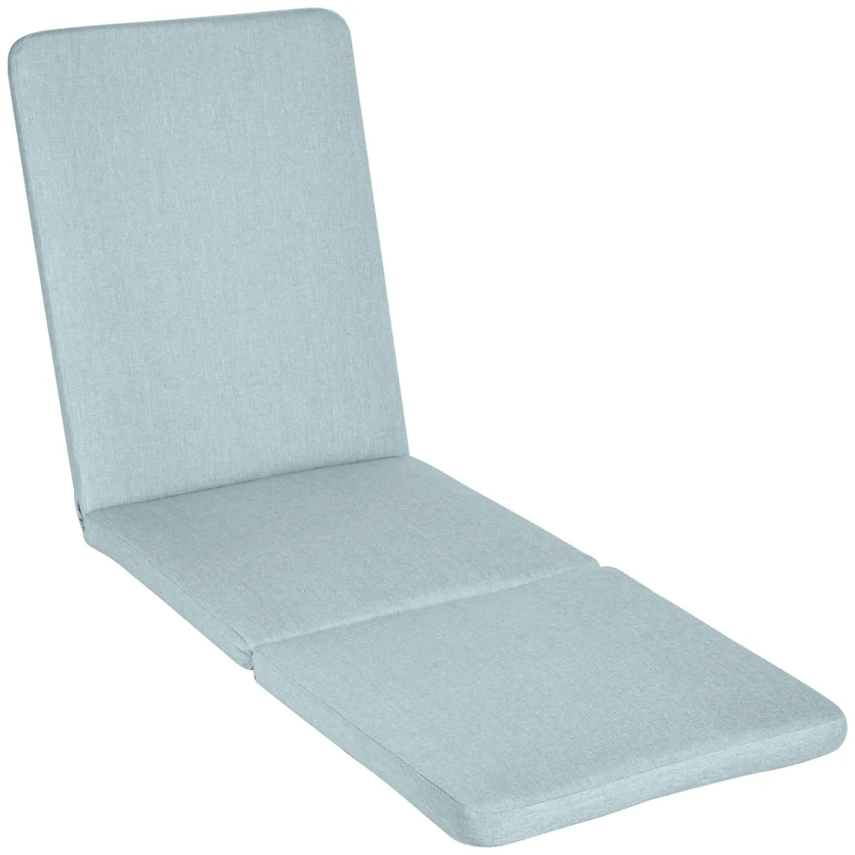 VEGA Cuscino per lettini prendisole Oasi; 196x60x5 cm (LxLxH); azzurro melange - immagine 1