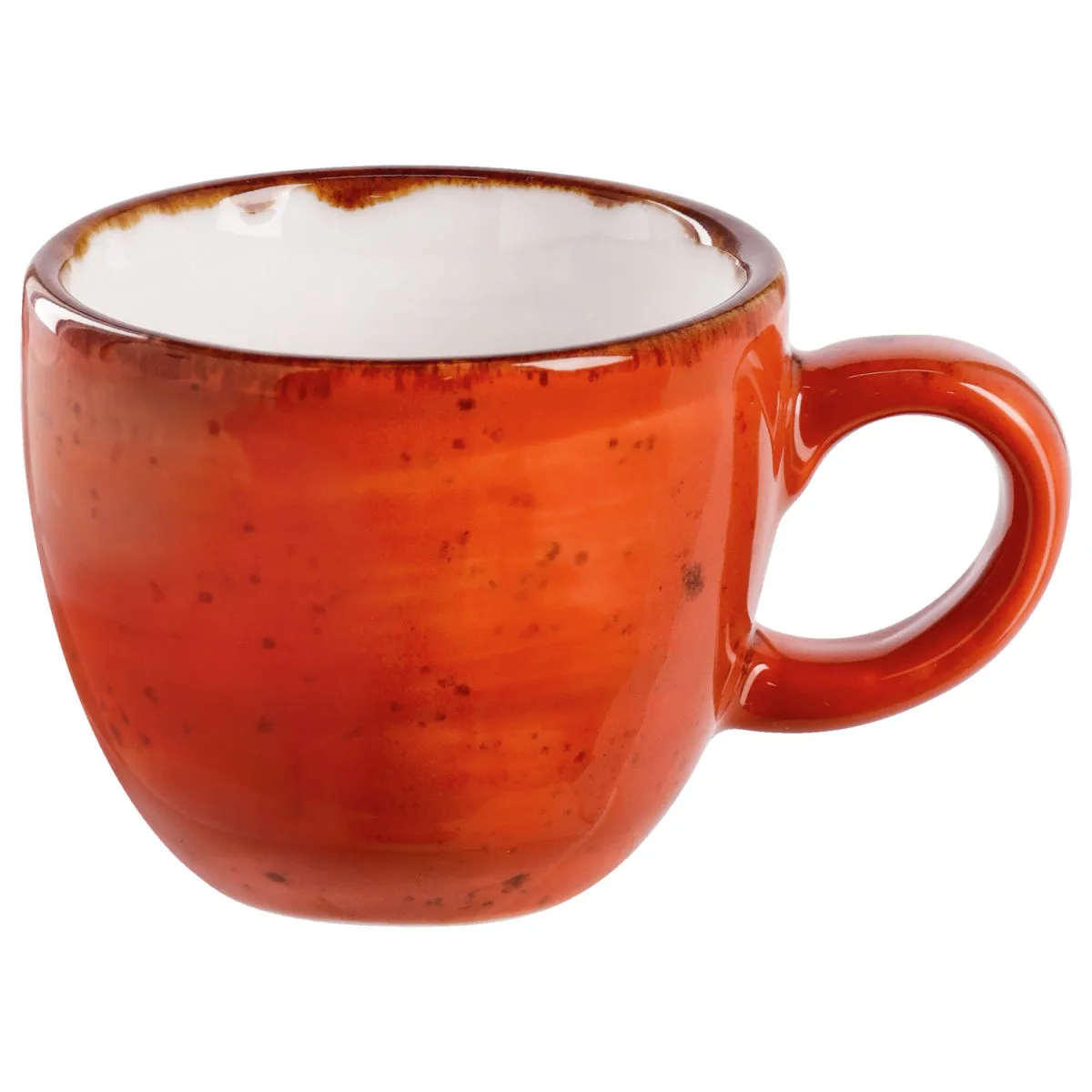 6x VEGA Tazzina caffè Nebro; 100 ml, 6.2x5.4 cm (ØxH); rosso; 6 pz. / Pacco - immagine 1