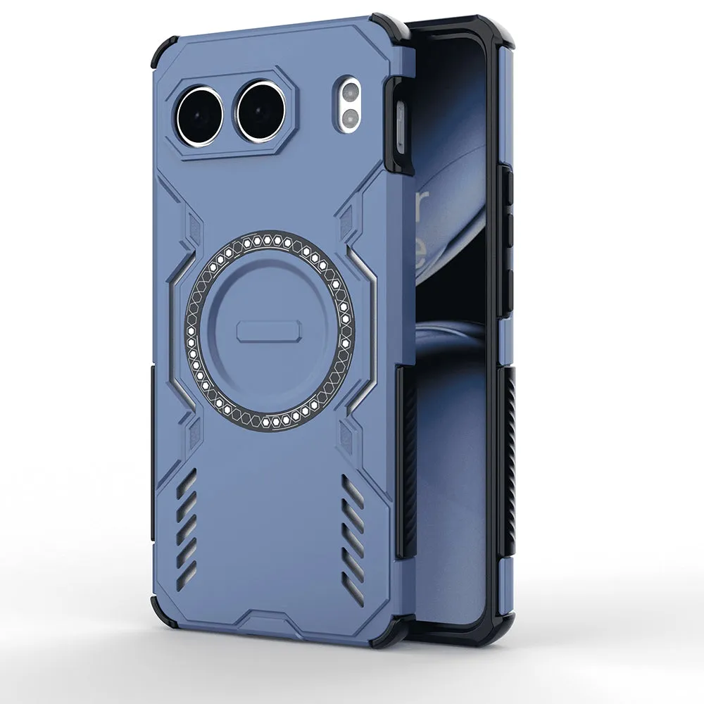Custodia MagSafe per OnePlus Nord 4, Techsuit, ArmorMag, Blu - immagine 1