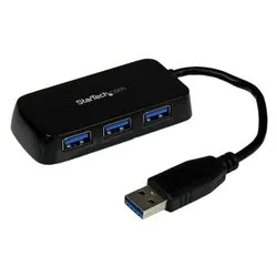 Hub USB 3.0 Black 4 porte ST4300MINU3B - immagine 1