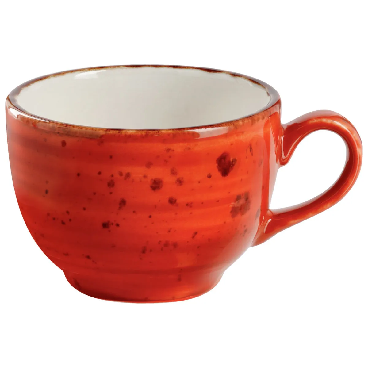 6x VEGA Tazza cappuccino Nebro; 220 ml, 8.7x6.5 cm (ØxH); rosso; 6 pz. / Pacco - immagine 1