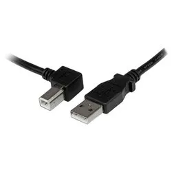 Cavo USB 2.0 Angolare Sinistro Black 1m USBAB1ML - immagine 1