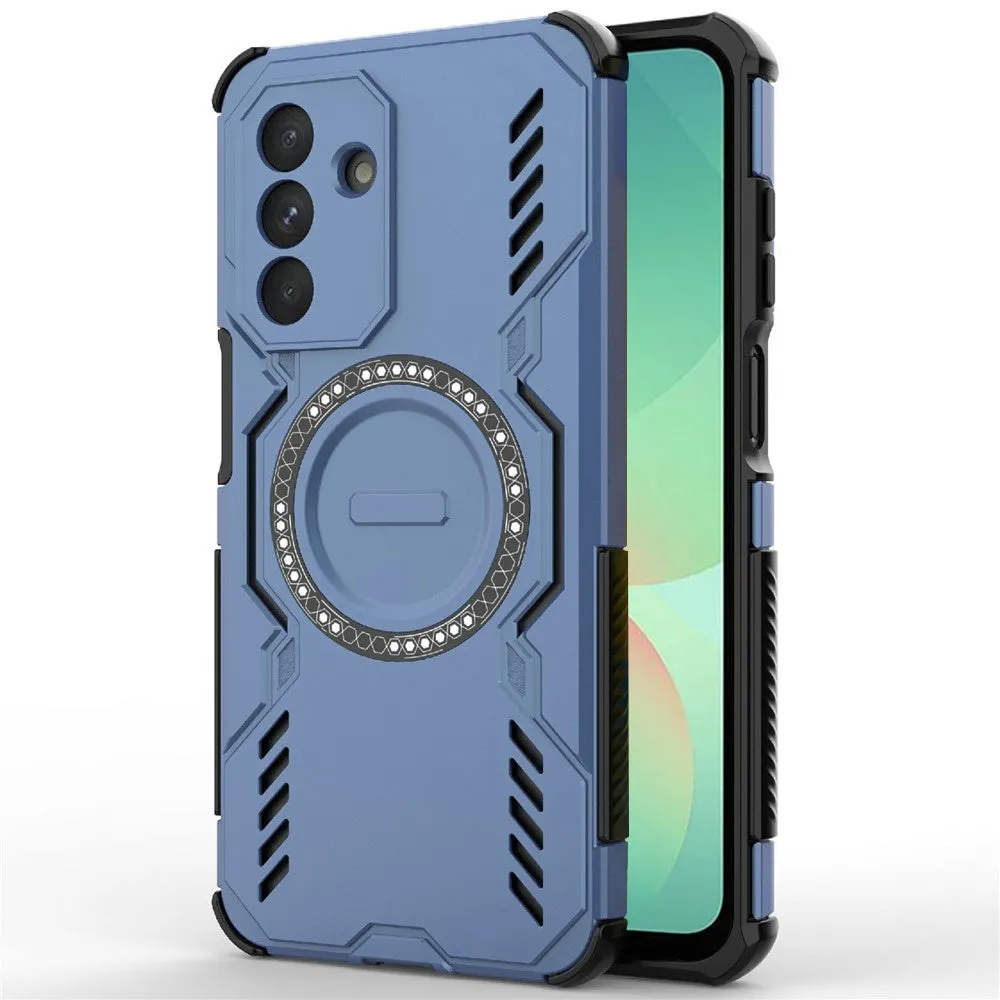 Custodia MagSafe per Samsung Galaxy A26 A266, Techsuit, ArmorMag, Blu - immagine 1