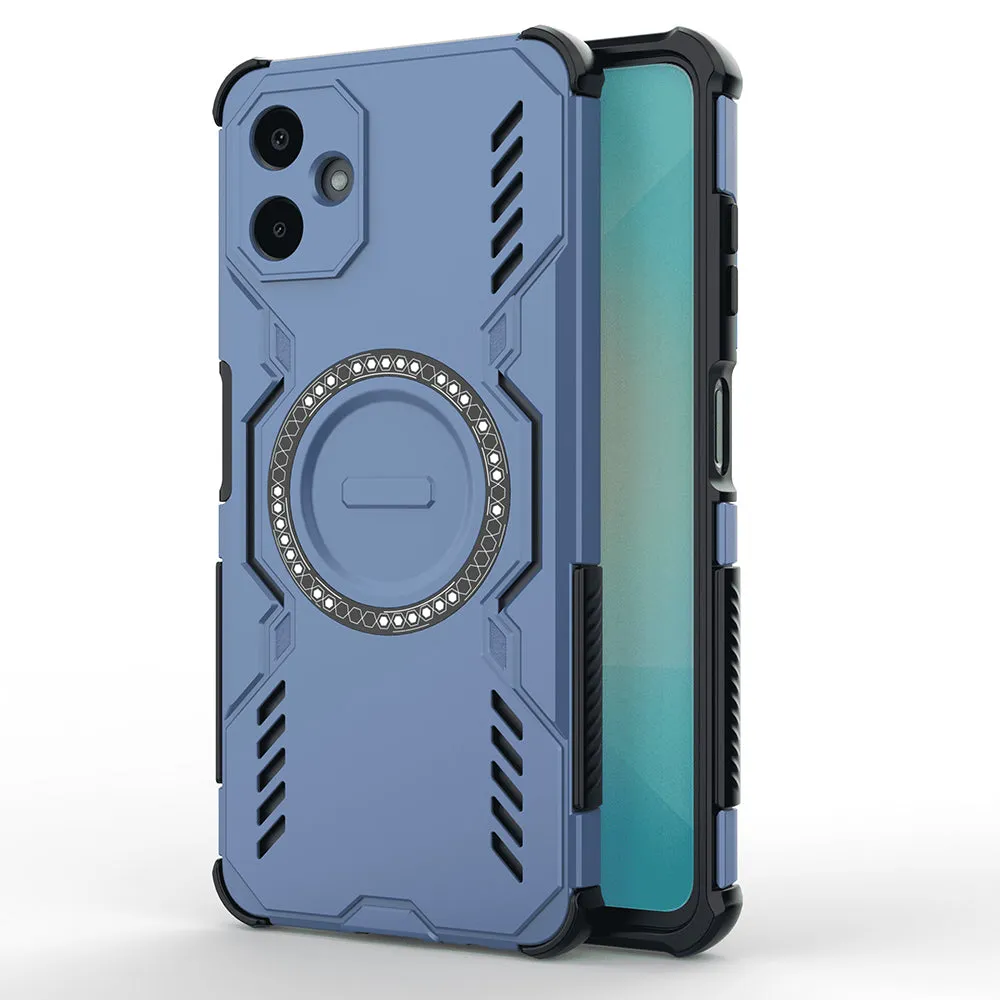 Custodia MagSafe per Samsung Galaxy A06 A065, Techsuit, ArmorMag, Blu - immagine 1