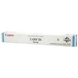 Toner Originale 19000 Ciano C Exv34 3783B002 - immagine 1