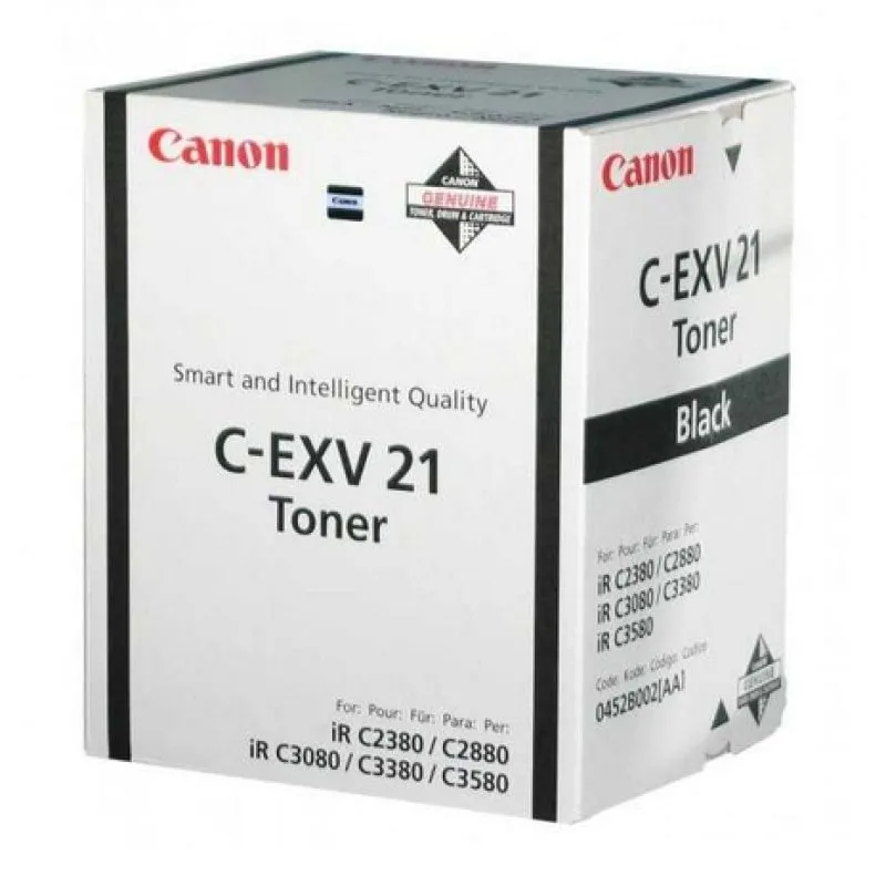 Cartuccia toner nero originale Canon C-EXV 21 - immagine 1
