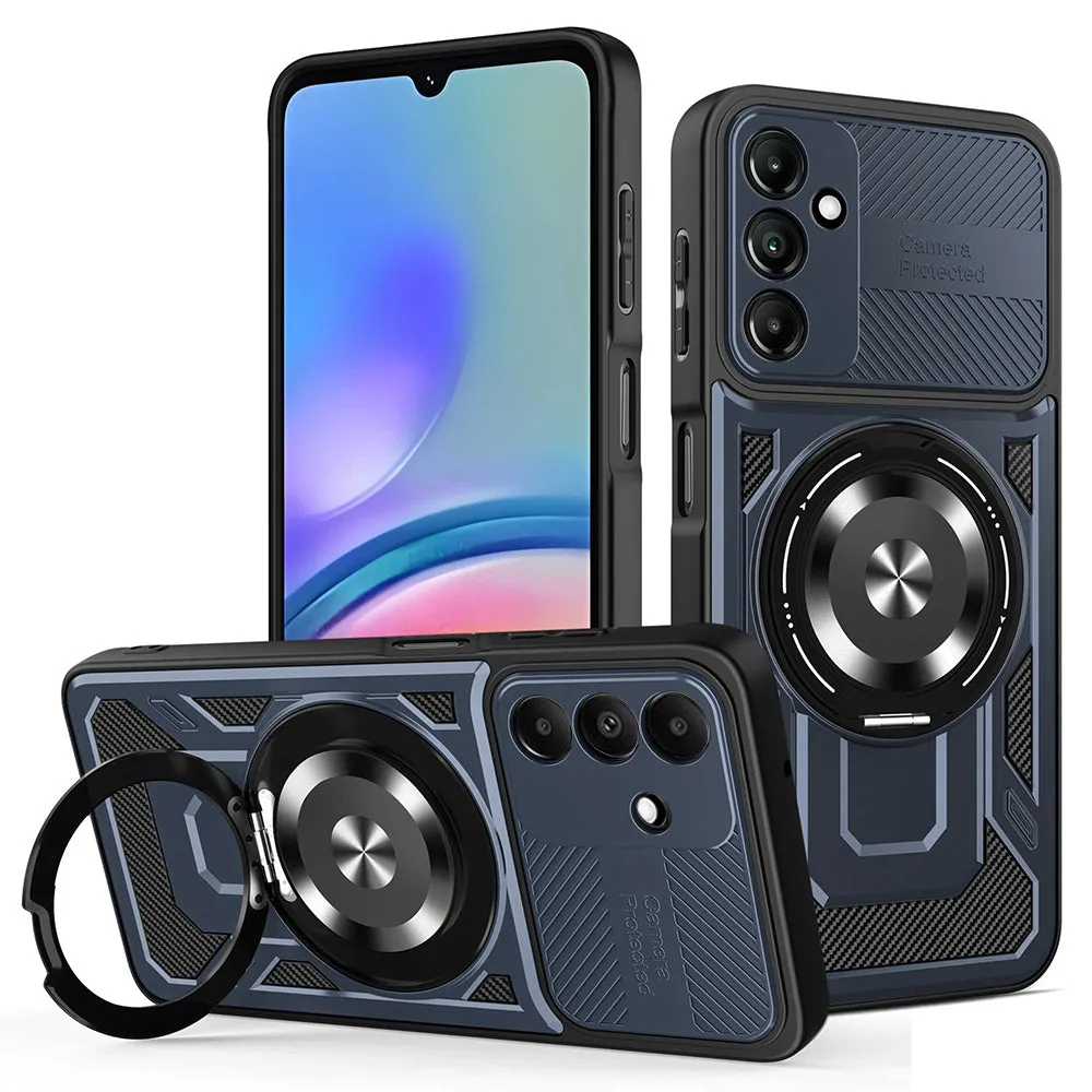 Custodia per Samsung Galaxy A05s A057, Techsuit, RuggedCam, Blu - immagine 1