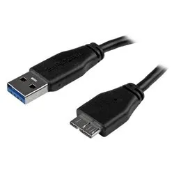 Cavo MicroUSB 3.0 Micro B Slim 2m USB3AUB2MS - immagine 1
