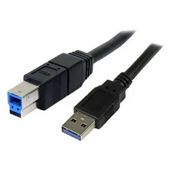 Cavo USB 3.0 Black 3m USB3SAB3MBK - immagine 1