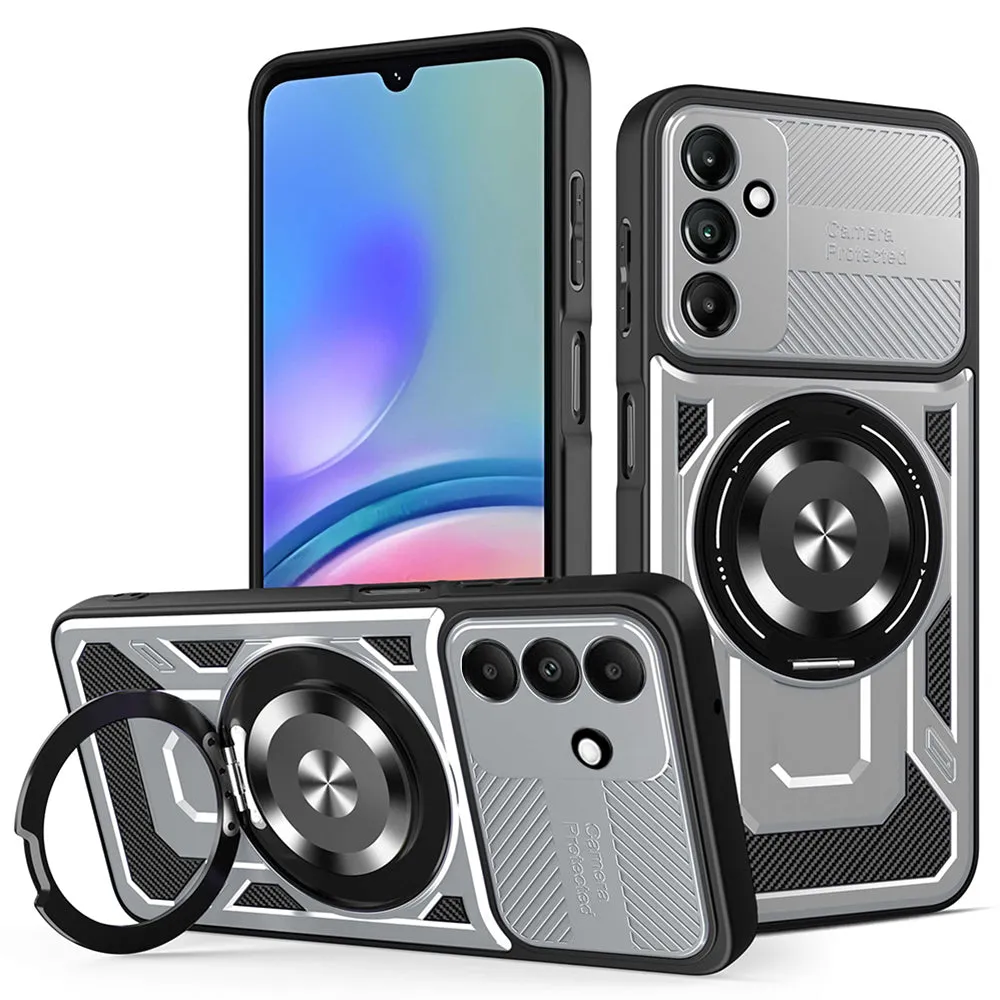 Custodia per Samsung Galaxy A05s A057, Techsuit, RuggedCam, Grigio - immagine 1