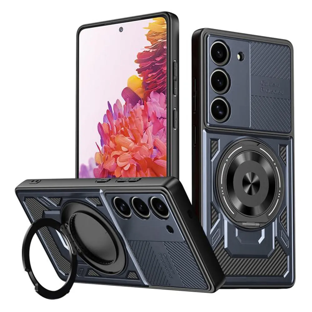 Custodia per Samsung Galaxy S20 FE 2022 G781 / S20 FE 5G G781 / S20 FE G780, Techsuit, RuggedCam, Blu - immagine 1