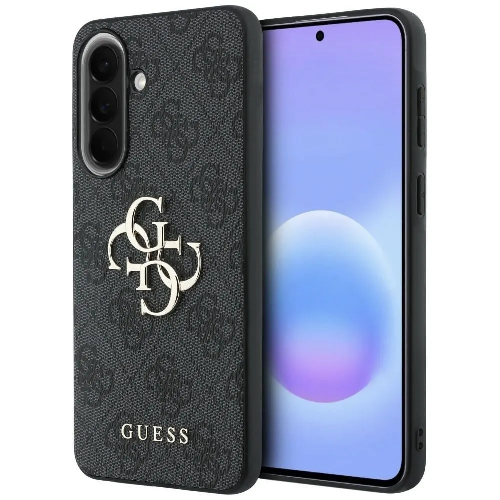 Custodia per Samsung Galaxy A57 5G, Guess, 4G Big Logo, Nera - immagine 1