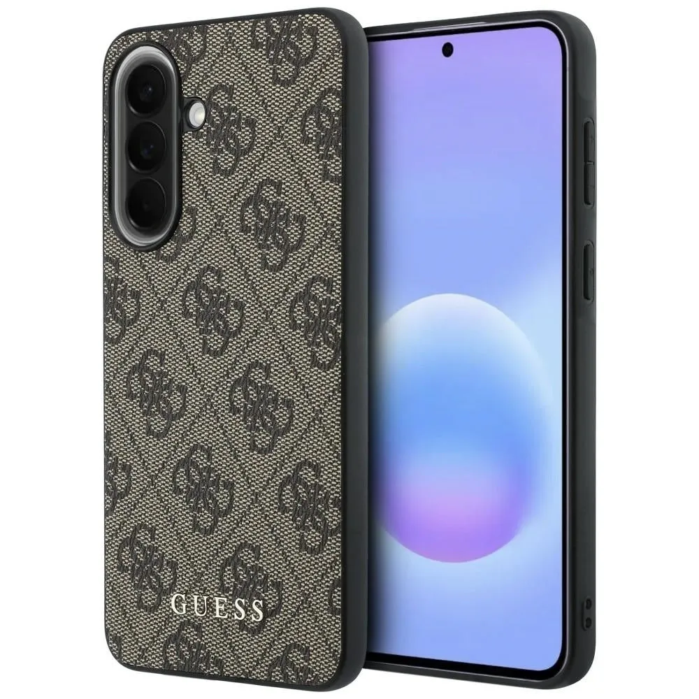 Custodia per Samsung Galaxy A57 5G, Guess, 4G Classic, Marrone - immagine 1