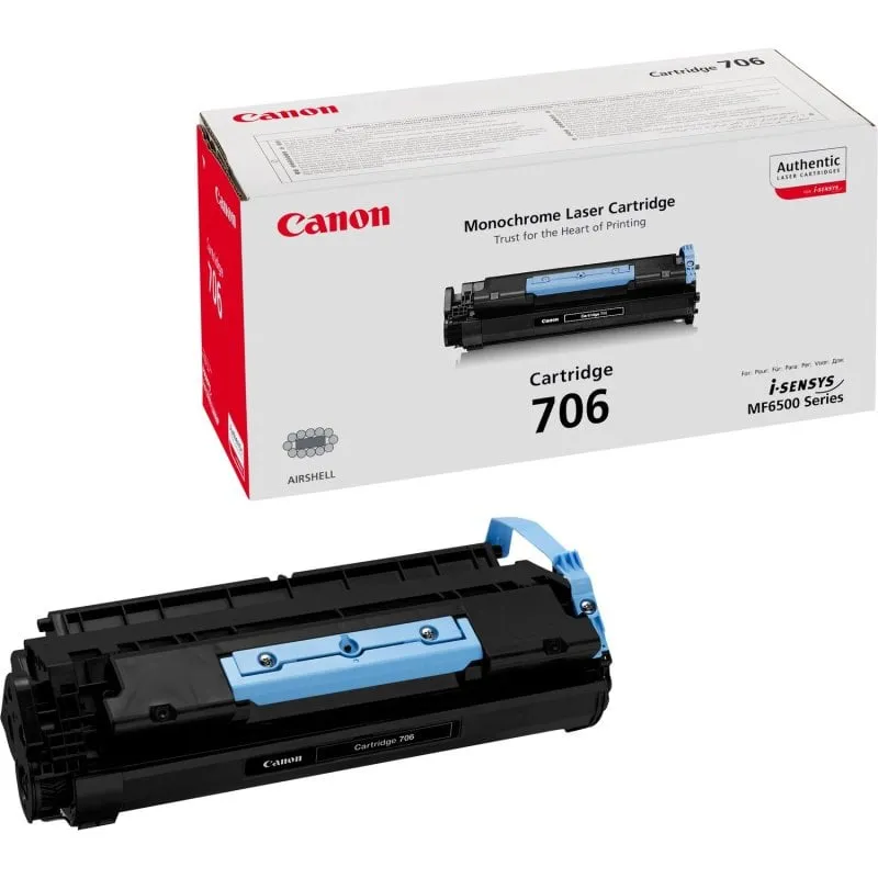 Cartuccia toner Canon 706 1 pezzo(i) Originale Nero - immagine 1