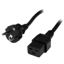 Cavo alimentazione Schuko EU a C19 Black 2m PXTEUC192M - immagine 1