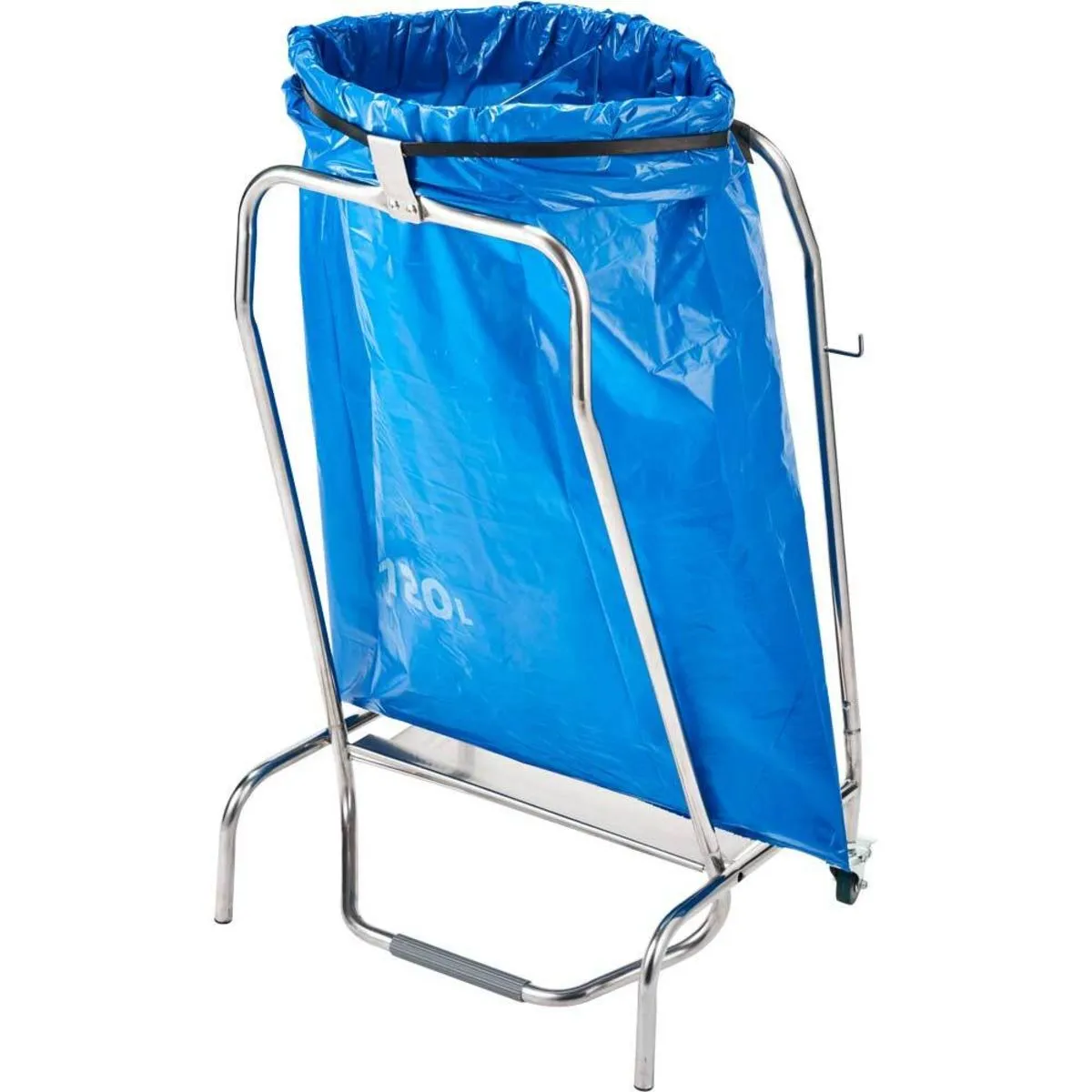 Stalgast Supporto per cestini spazzatura; 43x96x53 cm (LxHxP); argento - immagine 1