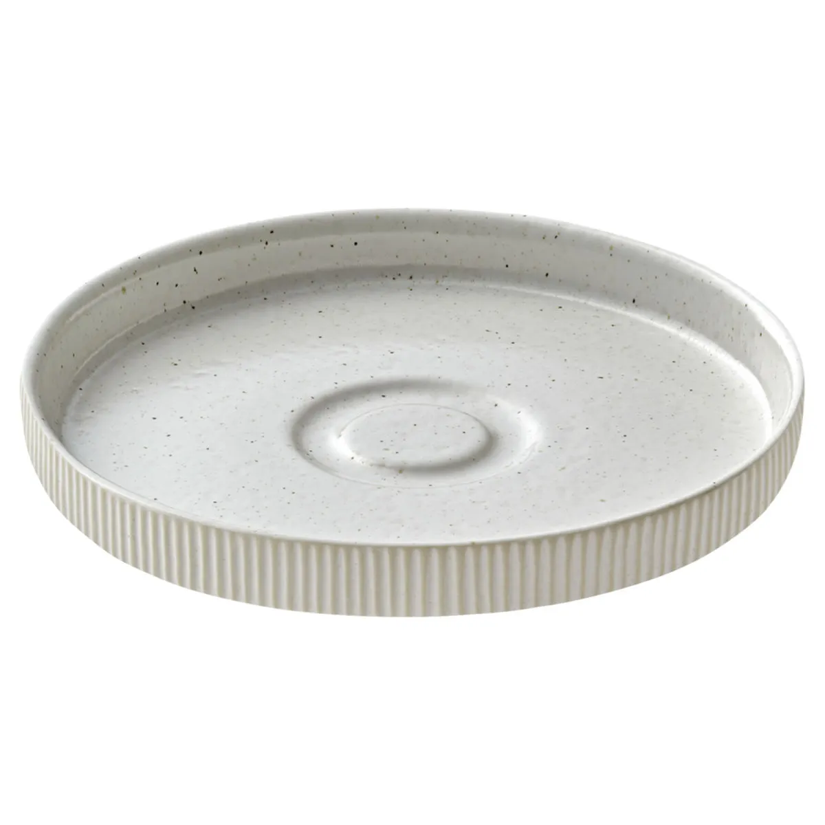 6x Playground Piattino sottotazza Nara Ø 15 cm; 15x2.5 cm (ØxH); bianco; rotonda; 6 pz. / Pacco - immagine 1