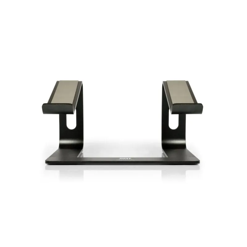 Port Designs 901103 Supporto per laptop in alluminio da 15,6" Nero - immagine 1