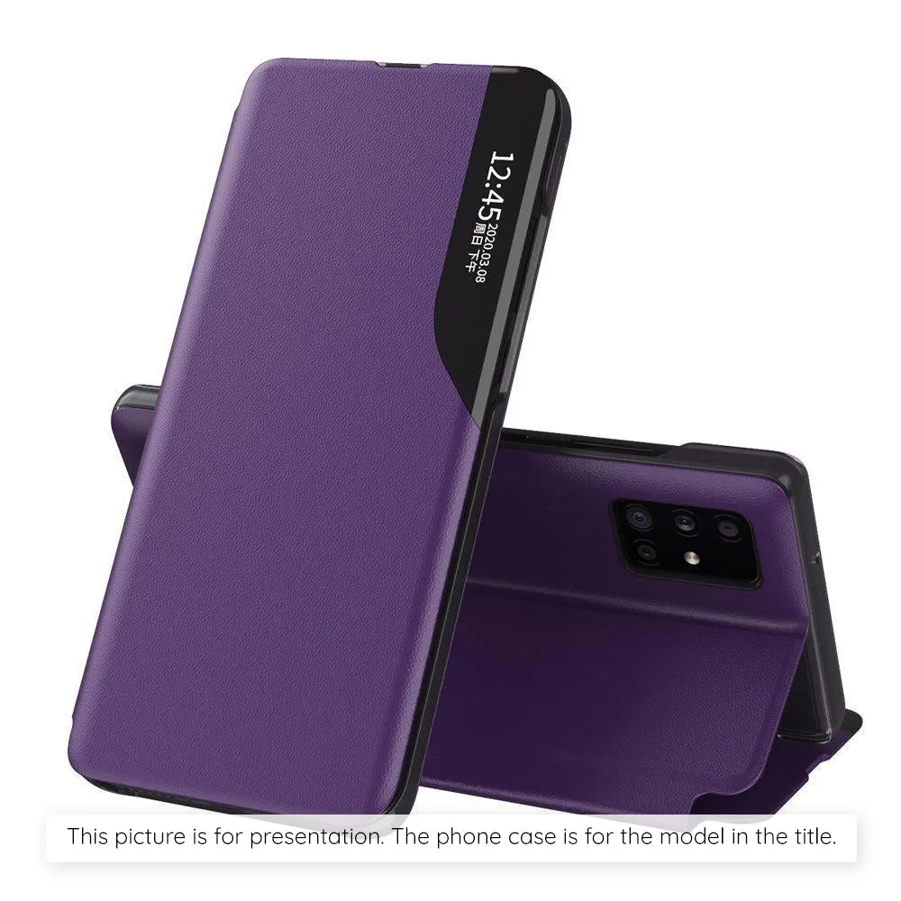 Custodia per Samsung Galaxy A07 4G A075, Techsuit, eFold, Viola - immagine 1
