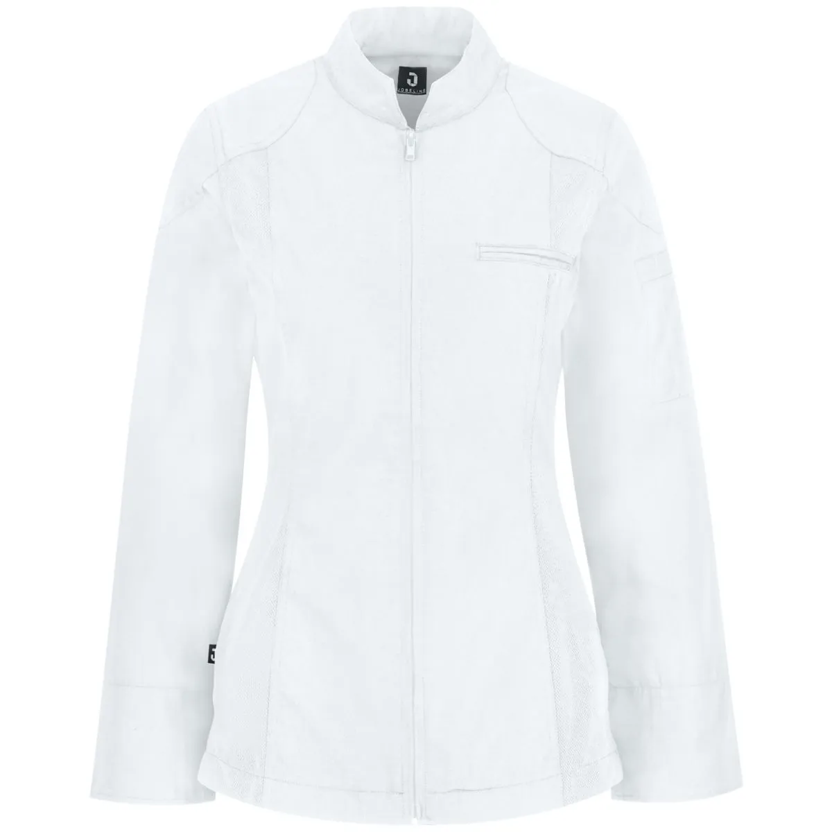 JOBELINE Giacca da cuoca Racer maniche lunghe; Taglia 56; bianco - immagine 1