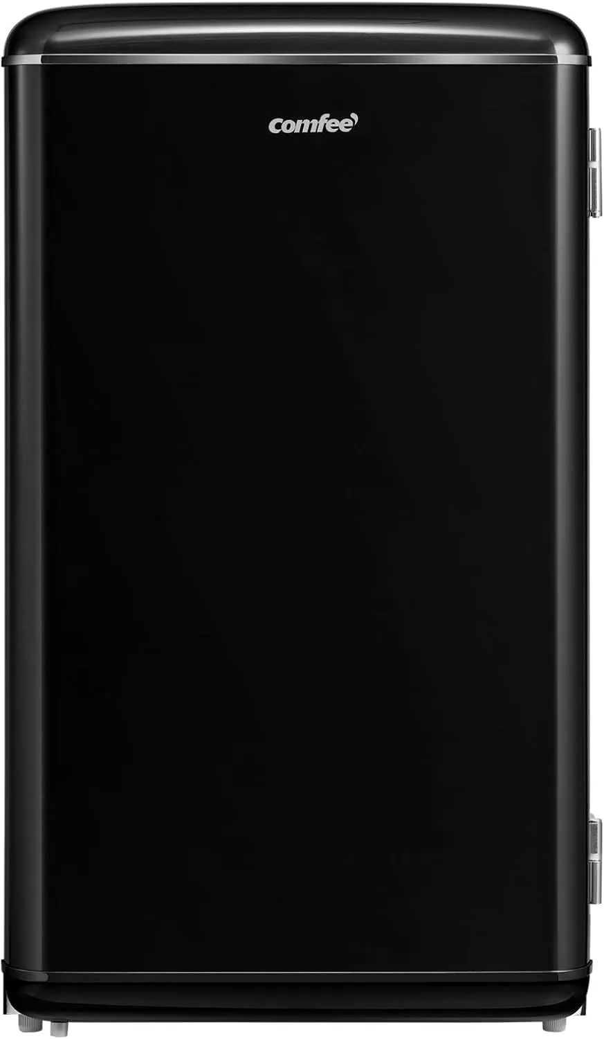 COMFEE' Mini Frigo 93L Frigorifero Monoporta Design Retrò, Nero - immagine 1