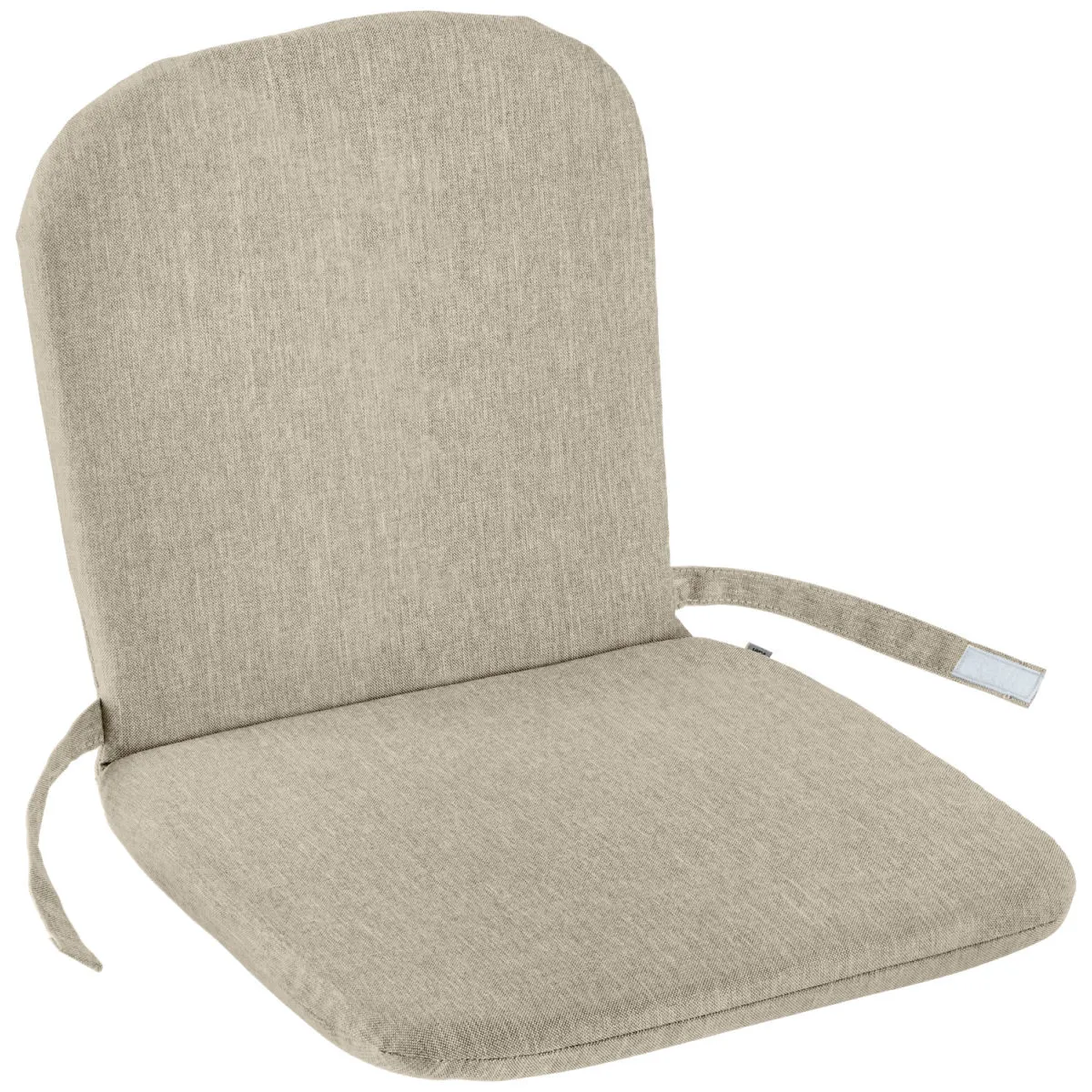 4x VEGA Cuscino per sedia Linea con schienale; 41x38x3 cm (LxLxH); beige melange; 4 pz. / Pacco - immagine 1