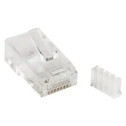 Terminale Connettore modulare RJ45 CAT6 Clear CRJ45C6SOL50 - immagine 1
