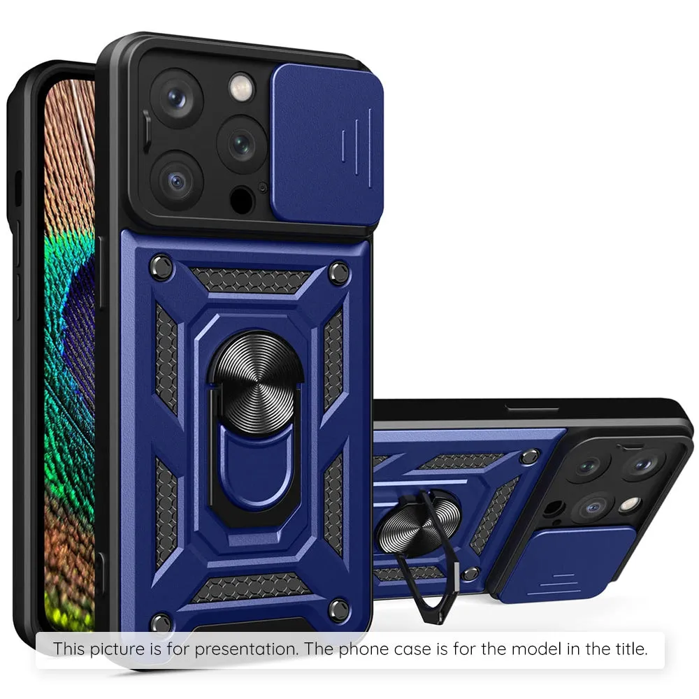 Custodia per Oppo Reno14 FS 5G / Reno14 F, Techsuit, CamShield, Blu - immagine 1