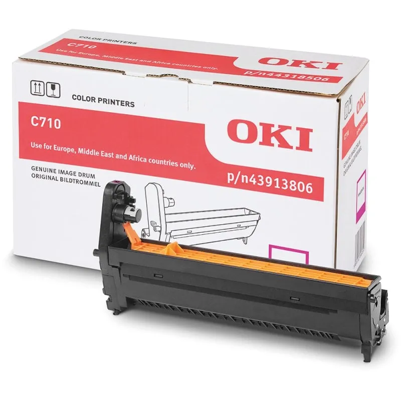 OKI 43913806 cartuccia toner 1 pz. Originale Magenta - immagine 1