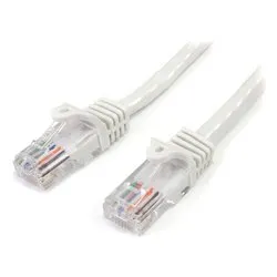 Cavo di rete 5E U/UTP Patch Cable Bianco 2m 45PAT2MWH - immagine 1