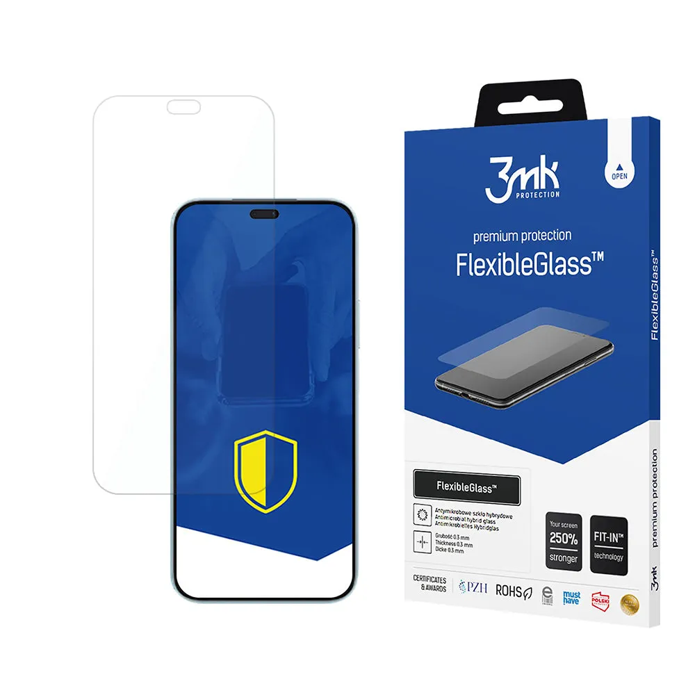 Pellicola protettiva per schermo 3MK FlexibleGlass per Honor 200 Lite, Vetro Flessibile, Full Glue - immagine 1