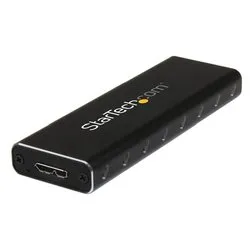 Box esterno hard disk M.2 SATA Usb 3.0 Enclosure Black SM2NGFFMBU33 - immagine 1