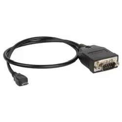 Cavo adattatore Otg Micro Usb Rs232 Black 0,5m XURS232MICROTG - immagine 1