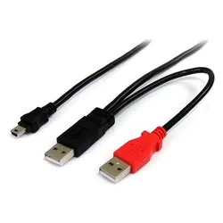 Cavo USB 2.0 Dual Black e Red 1,8m USB2HABMY6 - immagine 1