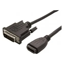 Cavo adattatore ECONOMY Video Dvi Hdmi Black 0,15m RO12 99 3116 - immagine 1