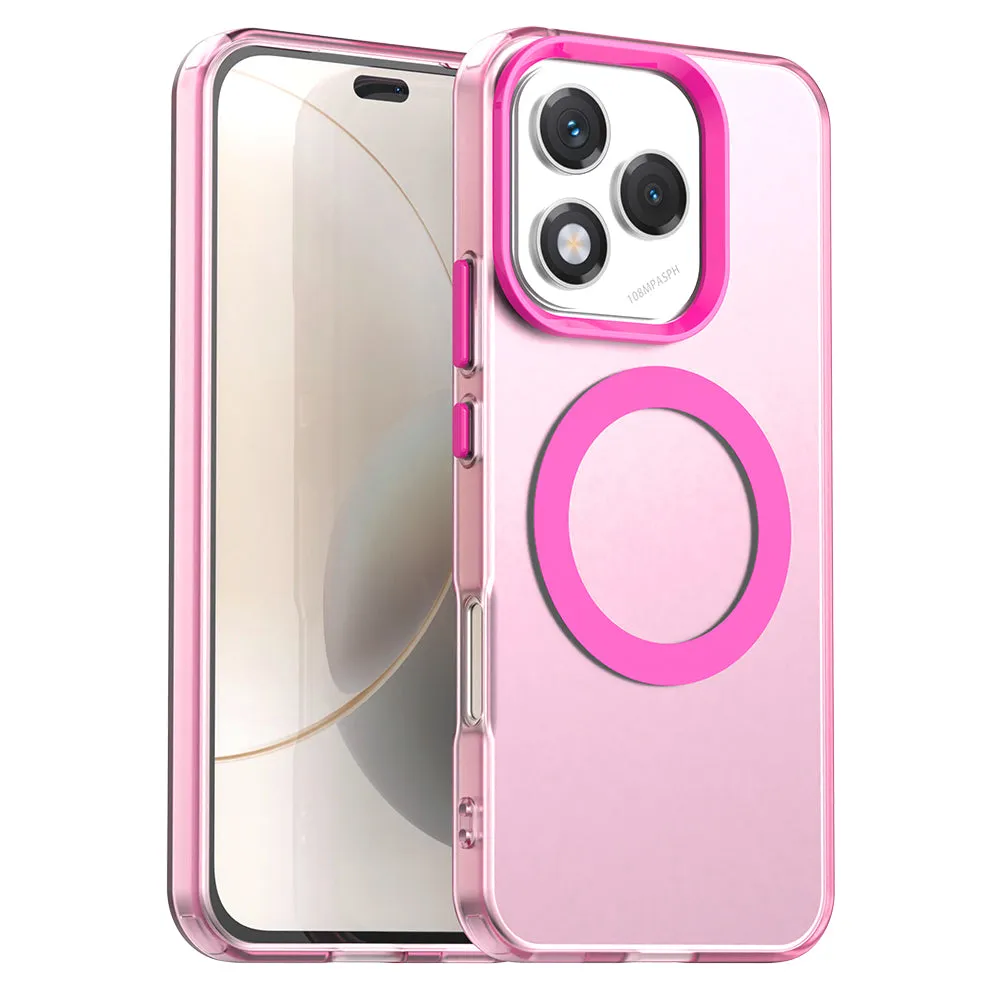 Custodia MagSafe per Oppo A5 4G, Techsuit, CandyCase, Rosa - immagine 1