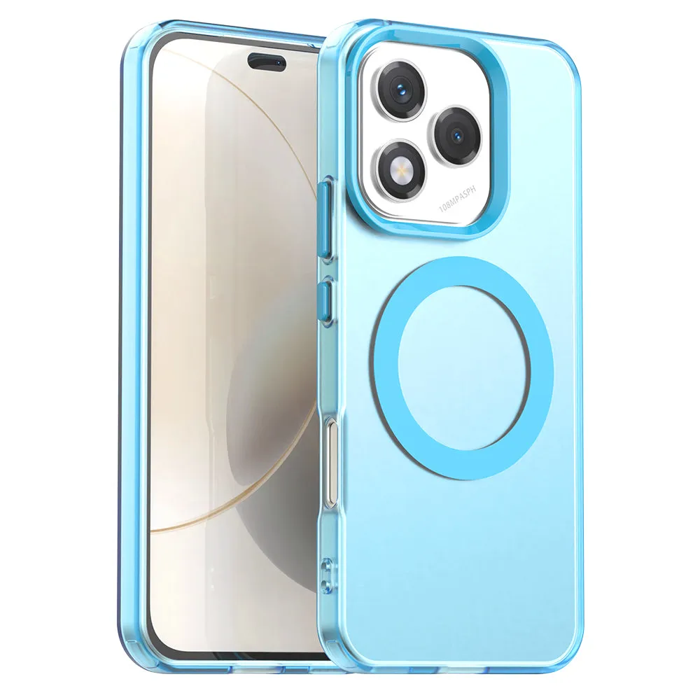 Custodia MagSafe per Oppo A5 4G, Techsuit, CandyCase, Blu - immagine 1