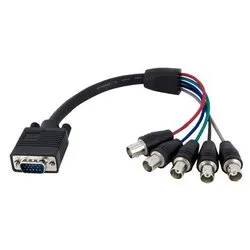 Cavo adattatore Video Coassiale Hd15 Vga Bnc Rgbhv 0,3m VGABNCMF1 - immagine 1