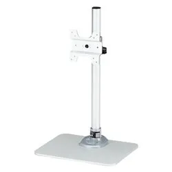 Supporto monitor TV scrivania ( 14 Kg ) VESA 100 x 100 Regolabile Argento ARMPIVSTND - immagine 1