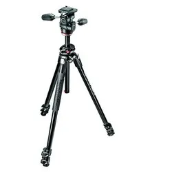 Treppiede con Testa 10 Kg SERIE 290 Kit Dual con Testa 3 Vie Black MK290DUA3 3W - immagine 1