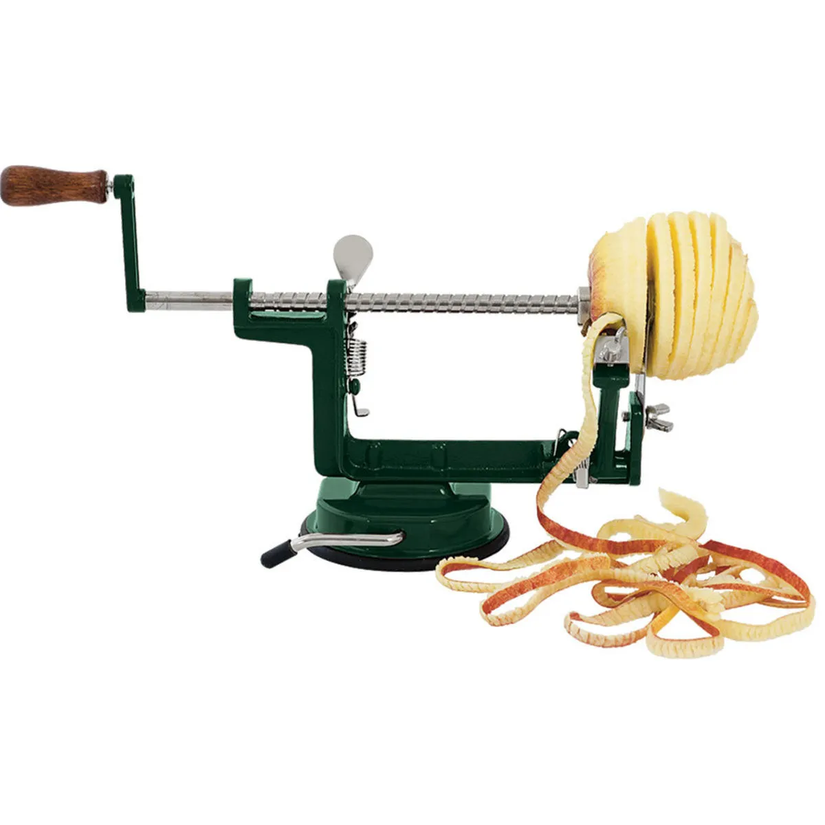 Stalgast Macchina per sbucciare le mele, 320 x 100 x 140 mm (LxPxA); 10x13x28 cm (LxPxH); verde - immagine 1