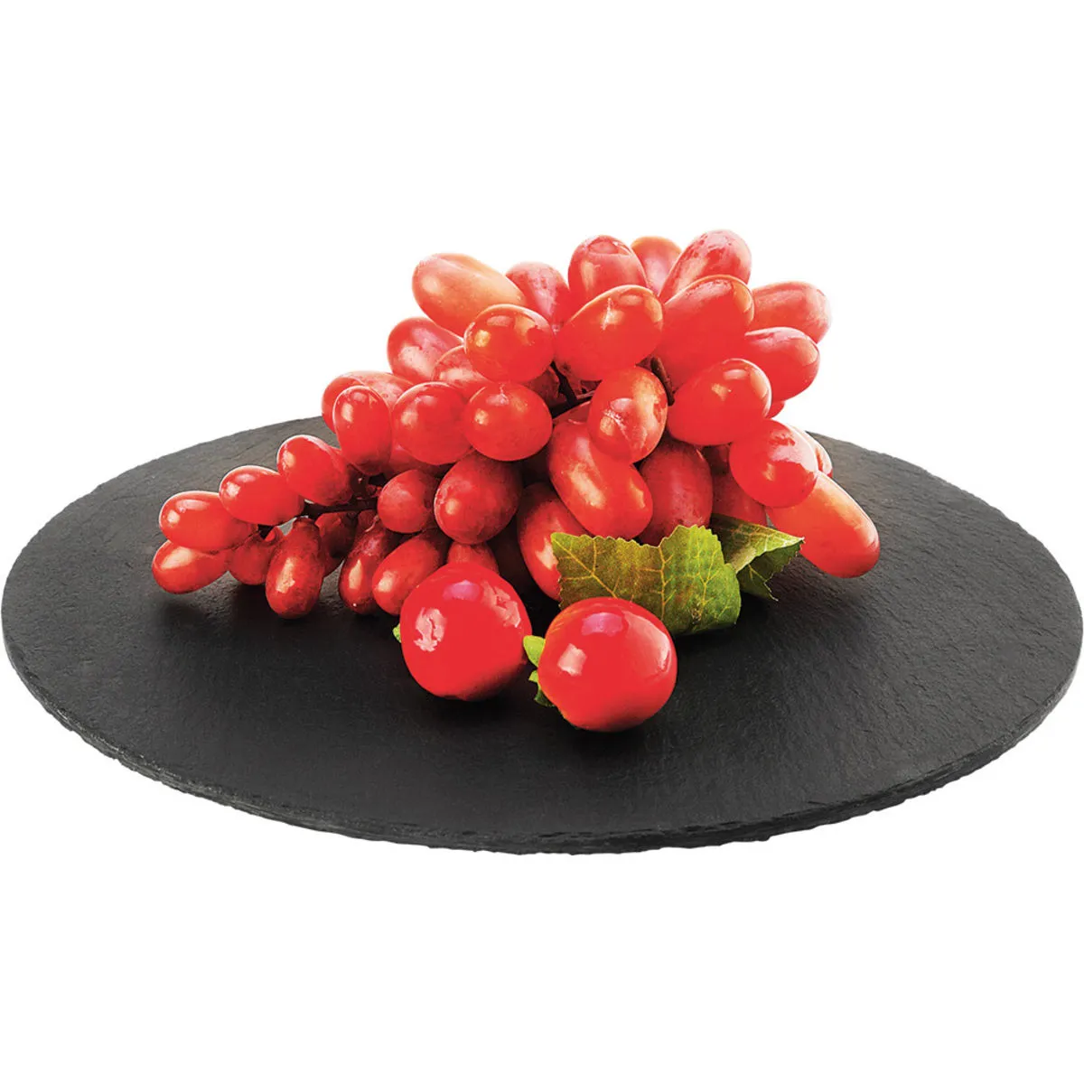 Stalgast Piatto in ardesia per finger food rotondo; 33x0.5 cm (ØxH); grigio; rotonda - immagine 1