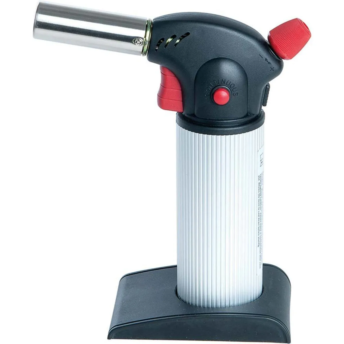 Stalgast Bruciatore a gas per flambè con base; 45 ml, 15.3x17.9x7.4 cm (LxHxP); argento/nero - immagine 1