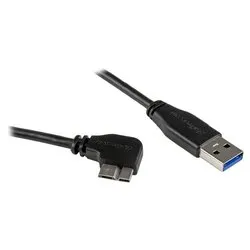 Cavo MicroUSB 3.0 Micro B slim angolare 0,5m USB3AU50CMRS - immagine 1