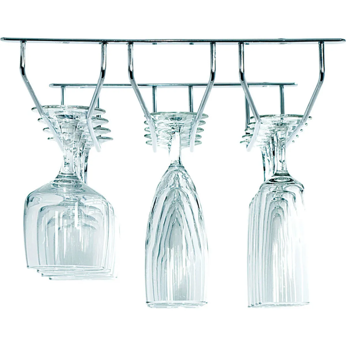 Stalgast Portabicchieri sospeso a cinque file; 48x7x35.5 cm (LxHxP); argento - immagine 1