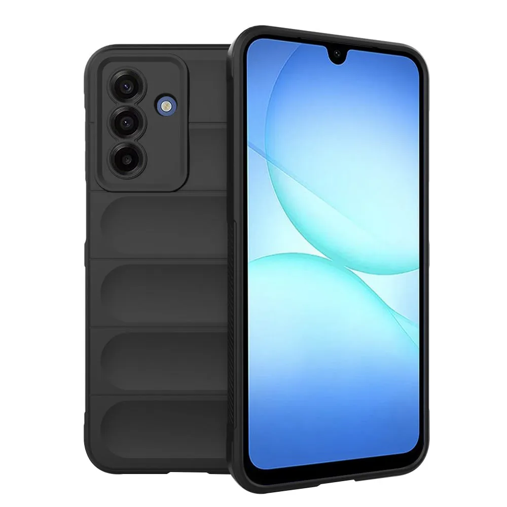 Custodia per Samsung Galaxy A18 5G A186 / A18 4G A185 / F17 / M17 / A17 4G A175, Techsuit, Magic Shield, Nera - immagine 1