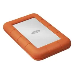 Hard Disk esterno 2.5" 1TB RUGGED MINI Silver e Orange LAC301558 - immagine 1